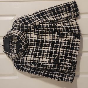 Black and White Jacket- Size Medium
